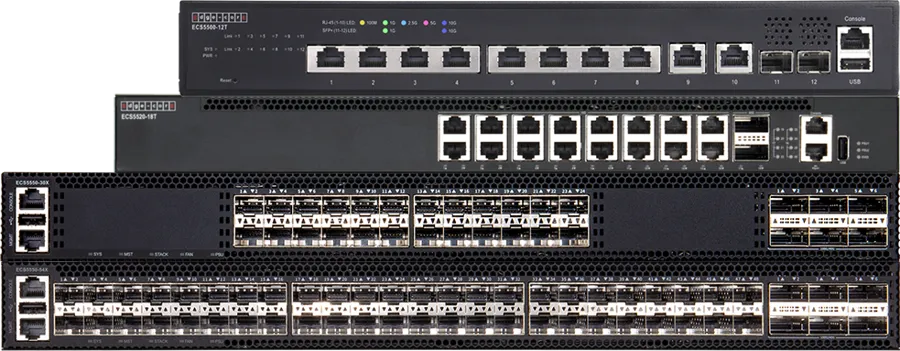 Enterprise Switches der Serie ECS, Edge-core Networks